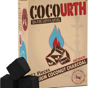 CocoUrth Premium CUBES Hookah Coals