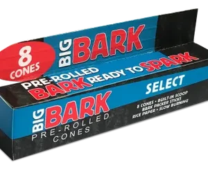 Big Bark Pre-Rolled Cones Select Rice Paper