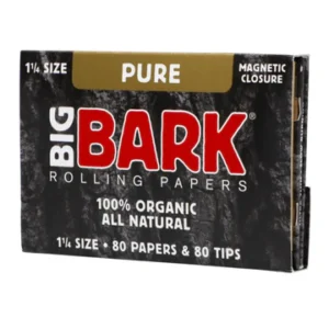 Big Bark Pure Organic Rolling Papers | 1 1/4 Size