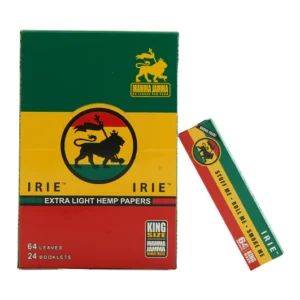 Irie Extra Light Hemp Papers | King Size