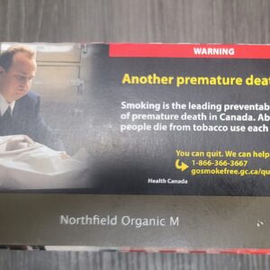 Northfield organic cigarettes king size 20 pack.