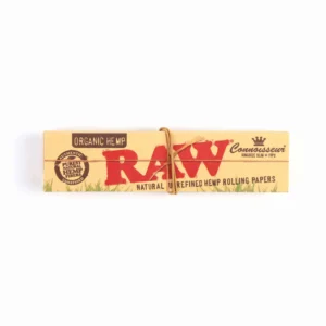 Raw Organic Hemp Rolling Paper + Tips