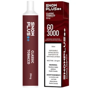 SnowPlus Go 3000 Disposable Vape | Classic Tobacco