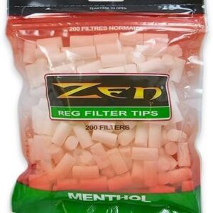 Zen Premium Menthol Regular Filter | 200 pcs