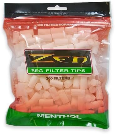 Zen Premium Menthol Regular Filter | 200 pcs