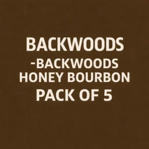 Backwoods Honey Bourbon Flavor with 5 cigars per pack