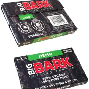 Big Bark Hemp Rolling Papers | 1 1/4 Size