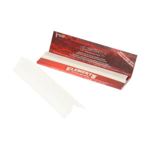 Elements Red Slim Slow Burn rolling paper | King size