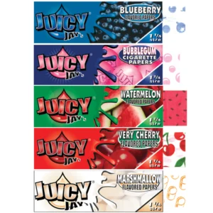 Juicy Jays Assorted Flavored Rolling Papers | 1 1/4