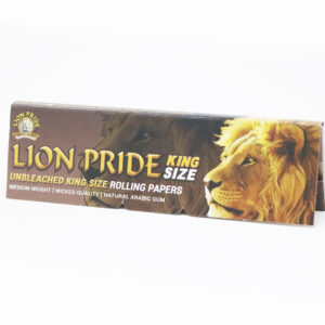 Lion Pride Unbleached Slim Rolling Paper