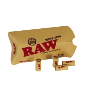 Raw Authentic Pre-Rolled Tip | Wide