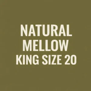 CNT Natural Mellow king size cigarettes packaging.